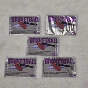 5 Pack Lot 1994 Classic Basketball Draft Sealed Packs Shaq Autograph Chase 74300
